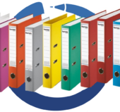 Registratori A4 PVC Uži samostojeći Master