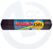 Kese za smeće 120l sa trakom za vezivanje ldpe 70x100cm 8/1 Top star