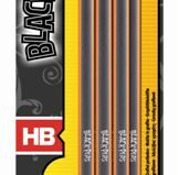 Grafitne olovke Black Pep’s HB blister 1/6 Maped