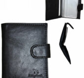 Etui za vizit karte muški kožni JBCC-01 crna