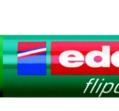 Flipchart marker 380, zaobljeni zeleni 1,5-3mm Edding