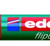 Flipchart marker 380, zaobljeni crvena 1,5-3mm Edding