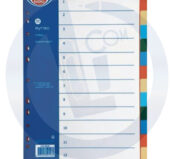 Pregrada plastična A4 kolor 12 listova Noki 59126