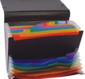Expanding organizer sa 12 + 6 pregrada Rainbow Class (Viquel)