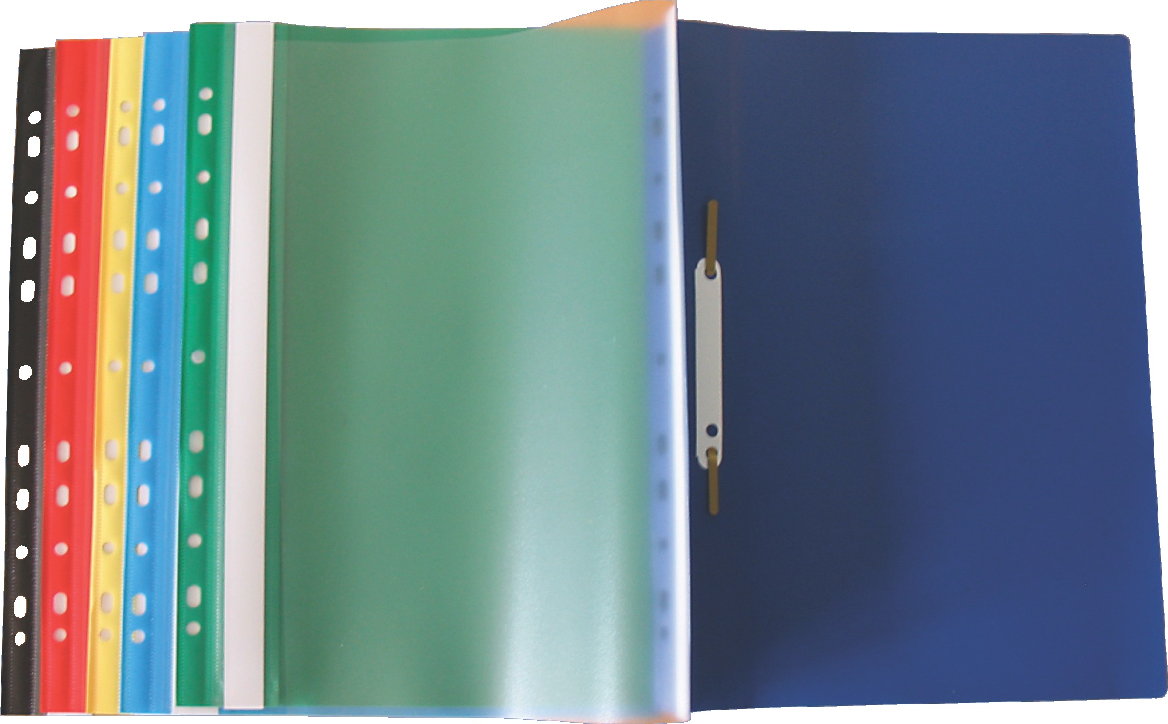 Fascikla PVC sa polumehanikom i perforacijom A4 (Handy).jpg