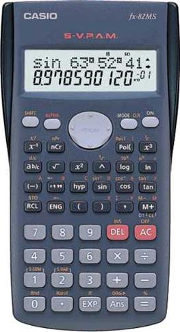 Kalkulator sa funkcijama Casio FX82 MS