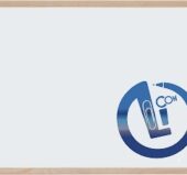 Bela magnetna tabla 60 x 90 drveni ram