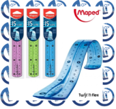 Lenjir 15cm Twist N Flex Maped