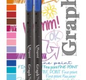 Fineliner Graph Peps 1/2 blister plava Maped