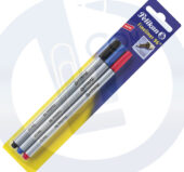 Flomaster fineliner 0,4mm 96F 1/3 Pelikan 940627 sort blister