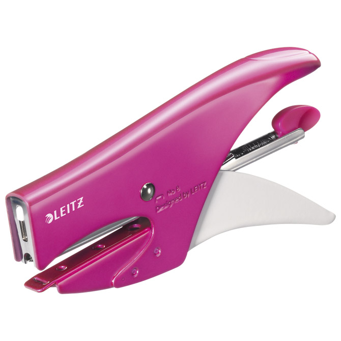 Heftalica za spajanje do 15 listova Leitz 55472023 metalik roze