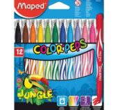 Flomasteri 1/12 JUNGLE Maped