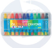 Boje uljane (uljani pastel) 12boja Connect 105547 blister