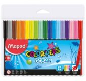Flomasteri 1/18 OCEAN Maped