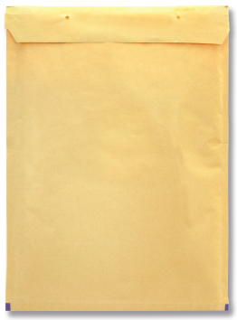 Koverta sa vazdusnom zastitom 220X340 Braon/Bela No.6