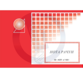 Nota račun A6