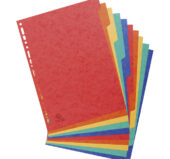 Pregrada kartonska A4 kolor 10 listova Exacompta 1410E