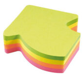 Blok samolepljiv 70x70mm 200L Strelica zakrivljena