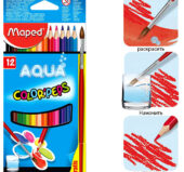 Drvene bojice Aqua Color 1/12 Maped