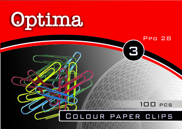 Spajalice u boji br.3 28mm