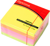 Kocka za poruke 75X75 Neon MIX 450 lista Optima