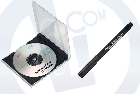 Marker za CD/DVD 1mm