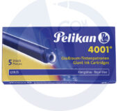 Patrone za nalivpero duge pk5 4001 Pelikan 310748 plava