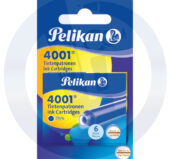 Patrone za nalivpero kratke pk12 4001 Pelikan 330795 plava blister