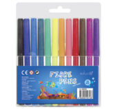 Flomaster školski 12boja Color Educa blister
