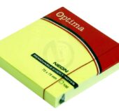Post it 75×75 neon limeta 100 lista
