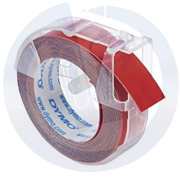 Dymo traka 3D Omega 9mmx3m crvena PVC nalepnica za obelezavanje artiklala