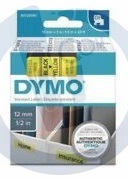 Dymo traka D1 12mmx7m crno na žutom