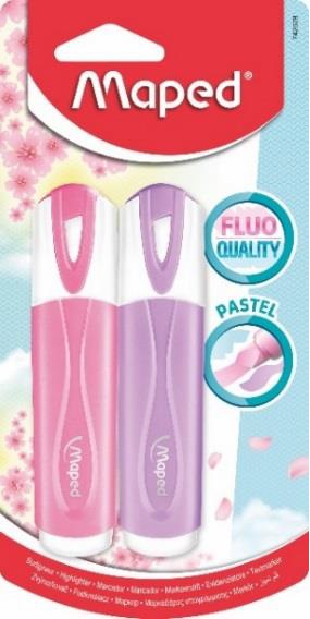 Text marker Fluo Peps PASTEL 1/2 Maped