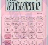 Kalkulator stoni Casio MS20 PK Pink