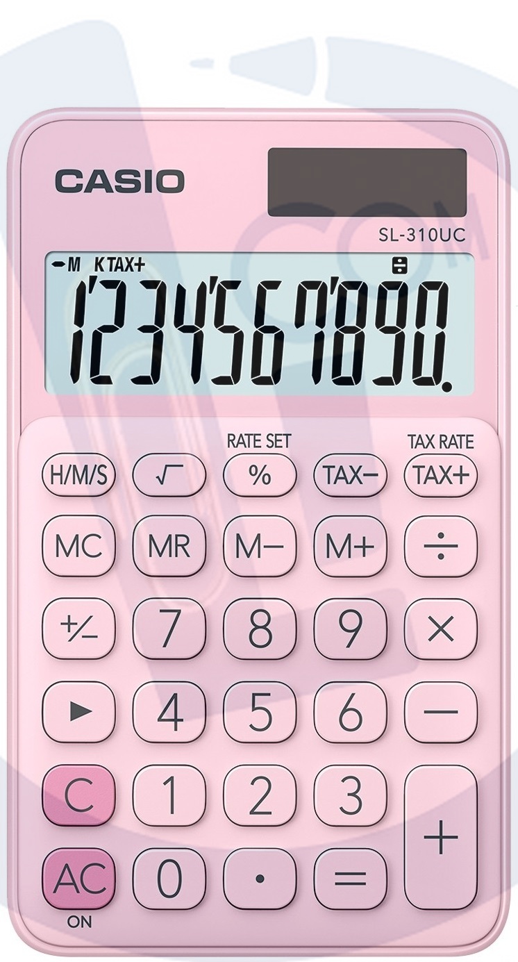 Kalkulator dzepni Casio SL310 Pink digitron