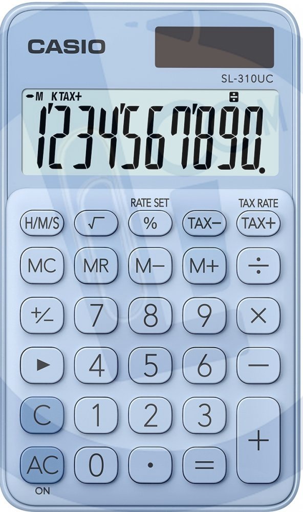 Kalkulator dzepni Casio SL310 Svetlo Plavi