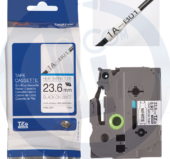 Brother traka HSe-251 23,6mm crno na belo (termoskupljajuća)