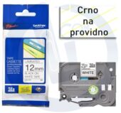 Brother traka TZe-131 12mm crno na providno