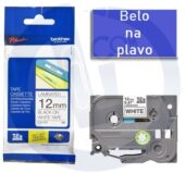 Brother traka TZe-535 12mm belo na plavo