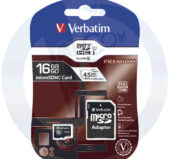 Memorijska kartica micro 16GB SDHC sa adapterom Verbatim 44081 blister