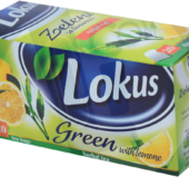 Čaj zeleni sa limunom Lokus