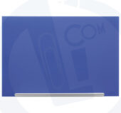 Tabla magnetna 67,7×38,1cm staklena plava Diamond Nobo