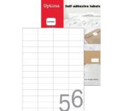 Nalepnice  52,5 x 21,2mm 100 lista A4