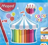 Drvene bojice za vrtić 1/18 COLOR’ PEPS MAXI MAPED