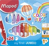 Flomasteri za vrtić MAXI 1/24  COLOR’ PEPS Maped