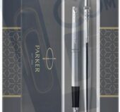 Parker set hemijska + naliv pero Jotter SS CT