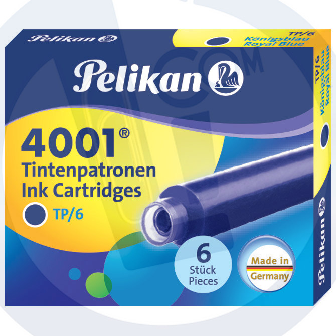 Patrone za penkalo Pelikan plava