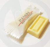 Reklamne bele čokoladice