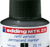 Refil za markere E-MTK 25, 25ml Edding crna