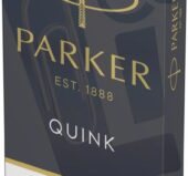 Patrone duže za naliv pero QUINK Perm. Blue 1/5 Parker